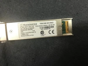 Transmode FTRX-3611-343-TR, OC-192 IR-2 DWDM, 10GBASE-ER/EW, *PN102119* - Imagen 1 de 5