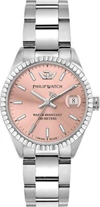 Philip Watch Caribe Orologio Donna R8253597587 Argento e Rosa 35mm OFFERTA - Foto 1 di 4