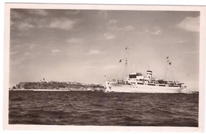 Postal del Imperio Alemán SW postal Helgoland con vapor reina Luisa - Imagen 1 de 2