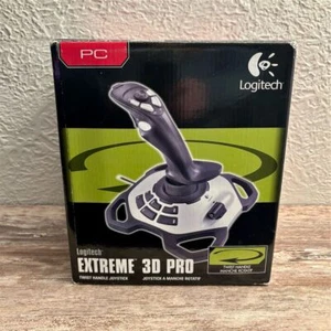 Logitech Extreme 3D Pro Joystick Black Wired for PC Gaming—Untested - Picture 1 of 9