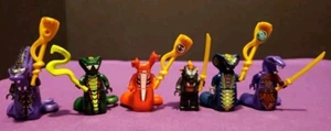 LEGO Ninjago Minifigura Lote Serpiente Generales FANGTOM ACIDICUS CHUMSWORTH ESCALAS - Imagen 1 de 24
