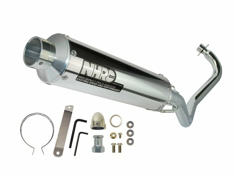 NHRC Auspuff HC-0116A-02 Alu untenliegend für dax/Monkey/PBR - Bild 1 von 1