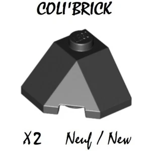Lego 13548 - 2x Eckstein / Wedge 2x2 Slope 45 Corner - Schwarz Black - NEU - Bild 1 von 1