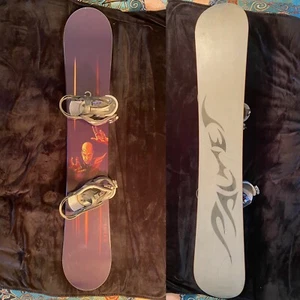 Palmer Shape Honeycomb Snowboard 164cm W/ Women’s Burtons Stiletto Bindings Rare - Picture 1 of 12