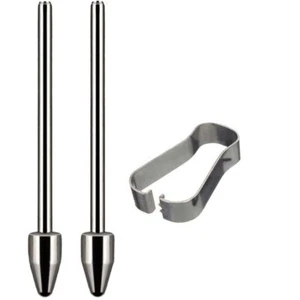 2x metalowe końcówki rysika do Samsung Galaxy S22/23 Note10/20ultra Tab S7 / S8 / S9 - Zdjęcie 1 z 4