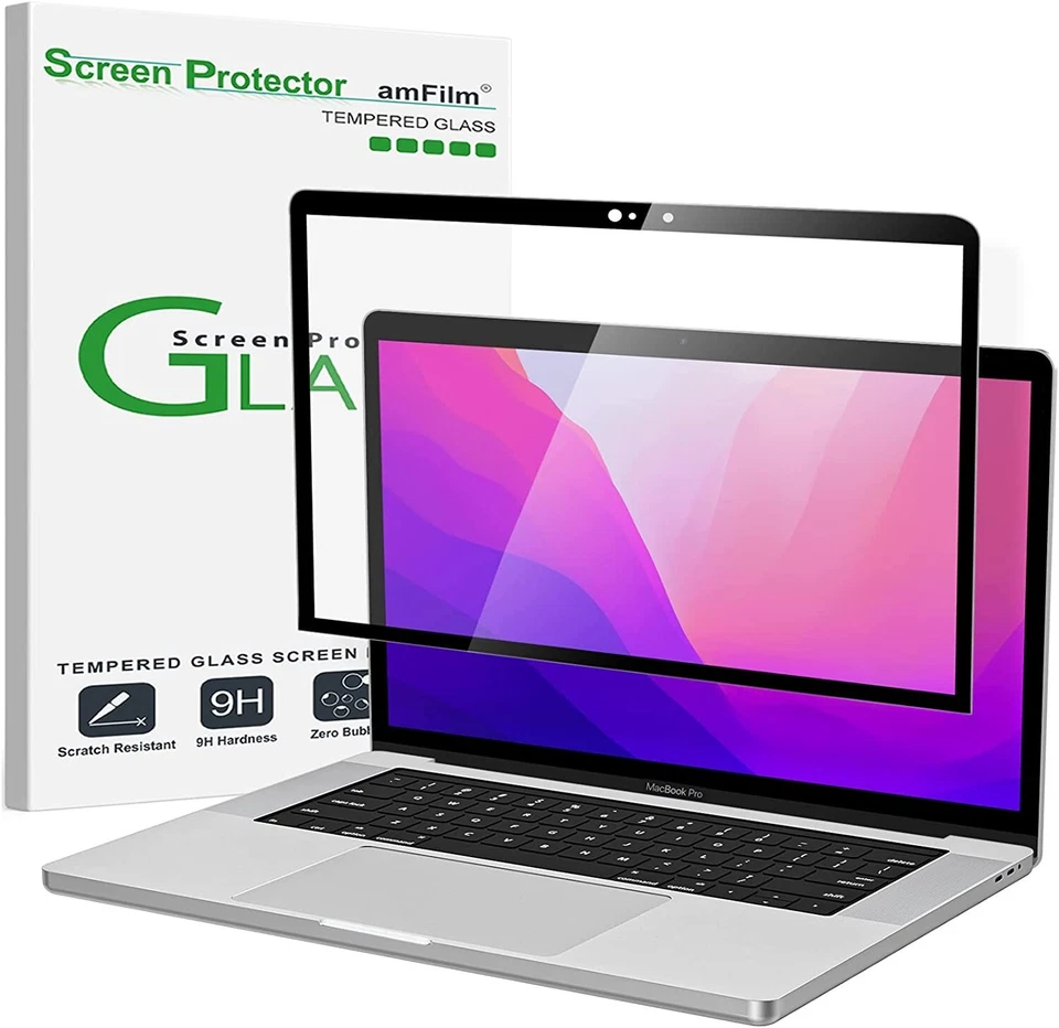 amFilm MacBook Pro 13 Inch & MacBook Air 13 Inch tempered glass screen protector - Image 1 of 4