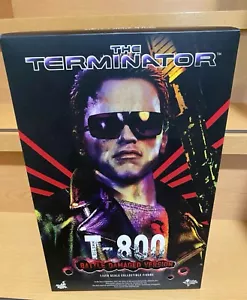 Hot Toys The Terminator T-800 Battle Damaged Version 1/6 Scale MMS238 w/ Box - Picture 1 of 12