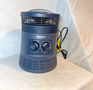 Honeywell 360° Surround HHF360V 1500W Fan Heater – Quiet, Efficient Slate Gray - Picture 1 of 5