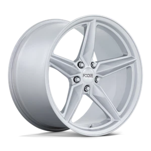 Foose 19x9.5 Wheel Silver F174 CF8 5x120 +17mm Aluminum Rim - Picture 1 of 4