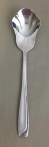 Pfaltzgraff Echo Sugar Spoon Shell 18/8 Stainless Glossy Flatware Table Setting - Picture 1 of 5
