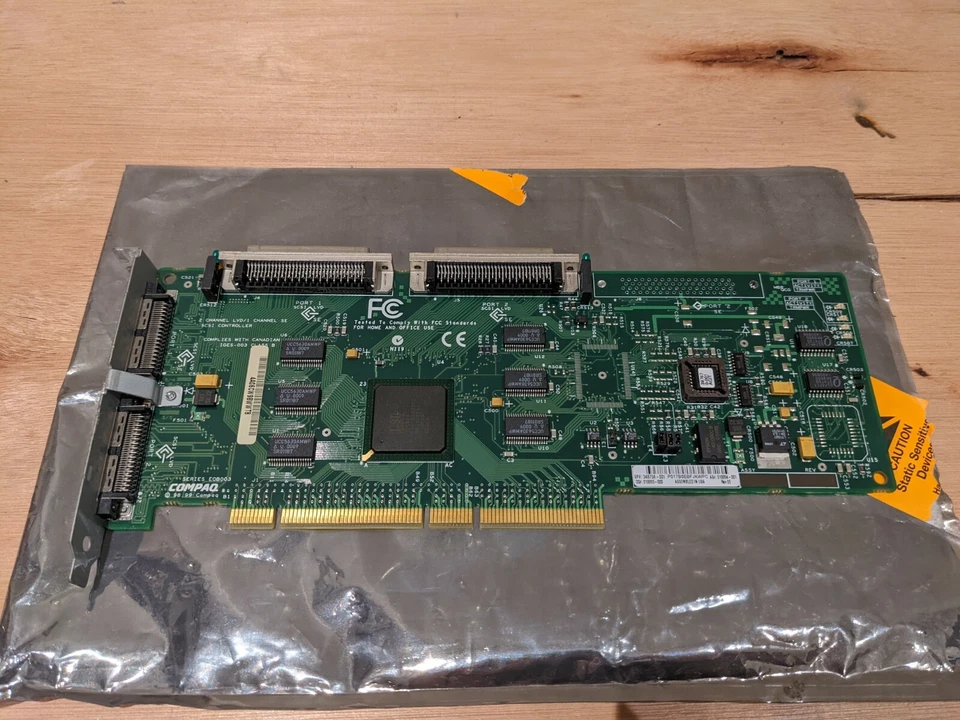 Compaq HP SCSI Controller 2 Channel LVD - 348759-001 - Image 1 of 2