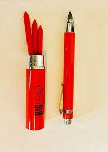 RED LEAD BUILDERS CARPENTERS PENCIL 5.6mm VERY EASY TO SEE MARK ON DARK SURFACE - Picture 1 of 8