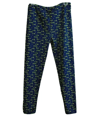 Boy Scouts of America Girls Cub Scout Blue Arrow Pattern Leggings Size 12 - Image 1 of 4