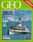 Revue GEO n° 103 sept. 1987. Suisse, Amériques, lac Tchad, super lasers.