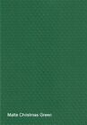 A4 Premium Matte Craft Card 240gsm - Embossed Design POLKA DOT - Christmas Green