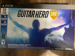 Guitar Hero Live Video Game & Controller Bundle PS3 GUITAR,( Universal Ps4) - Picture 1 of 4