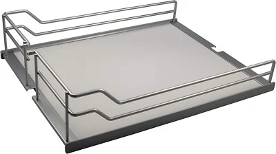 Einhängekorb Kesseböhmer Hochschrank Dispensa Ersatz Korb 350x467x110 Holz grau - Bild 1 von 4