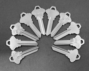 Lote de 2/5/10 A1145G 6SH7 tipo 6 pines llaves en blanco para Schlage 35-101G Keyway - Imagen 1 de 8