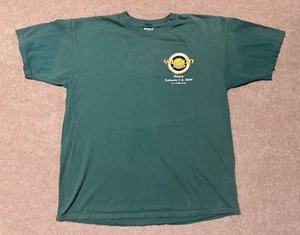 RARE Vulkon Convention T Shirt Atlanta 2000 Star Trek Green Size XL READ! - Picture 1 of 10