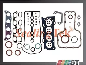 Juego completo de juntas con motor Toyota 1,8 L 1ZZFE 1998-99 motor 1ZZ-FE con kit de bandeja de aceite - Imagen 1 de 1