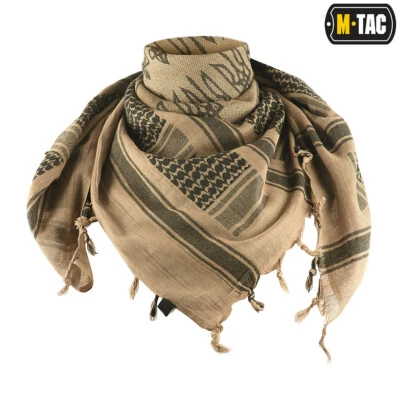 SHEMAGH UCRANIANO / con TRIDENTE bufanda militar táctica desierto invierno / Keffiyeh - Imagen 1 de 4