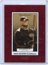 2005 UD ORIGINS #25 KEN GRIFFEY JR. "RED" #51/99 CINCINNATI REDS 102722