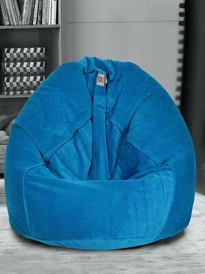 Reme Velvet Size XXXL Large Bean Bag Indoor Outdoor Lazy Lounger for Kids Adult Foto 1 de 4