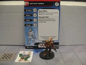 =Star Wars Miniaturen LEGACY OF THE FORCE Bothan Noble 11/60 mit Karte= - Bild 1 von 1