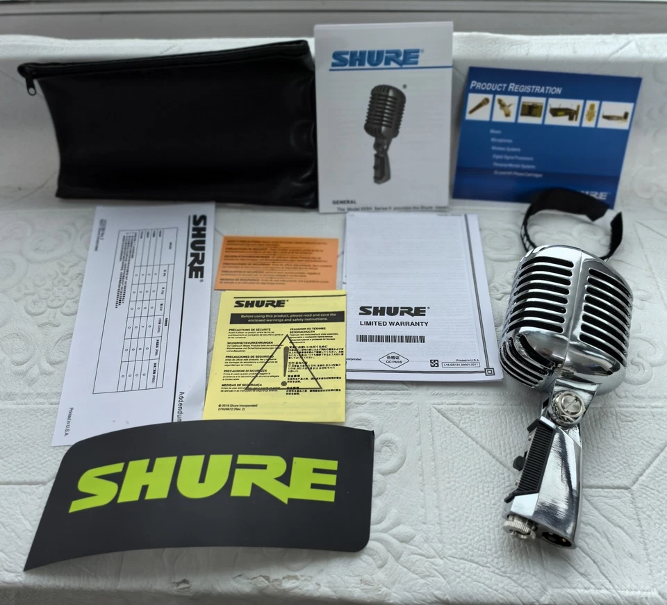 OEM SYSTEMS NEW 55SH Series II Iconic Unidyne Dynamic Vocal Vintage Style Microphone