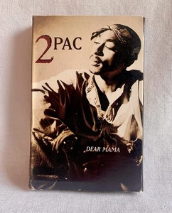 2PAC TUPAC DEAR MAMA  SINGLE CASSETTE TAPE INTERSCOPE 1995 HIP HOP - Picture 1 of 8