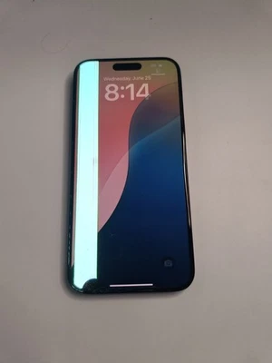 Apple iPhone 15 Pro Max 256GB Locked to AT&T Back And Screen Cracked - FMI Off - Image 1 of 4