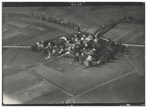 ZZ-1655/ Horhausen bei Haßfurt Foto Luftbild 18 x 13 cm ca.1938 - Bild 1 von 2