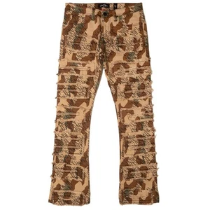 Jeans apilados F1732 Cashay - camuflados - Imagen 1 de 7