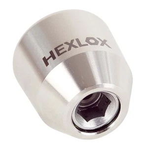 Stainless Steel Hexlox Hexnut Axle Nut M9 for Front Wheels - Secure, Modern - Picture 1 of 1