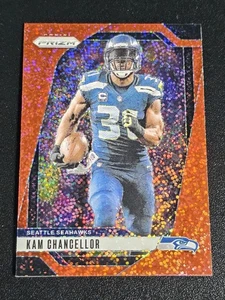 2024 Prizm - Kam Chancellor - Red Sparkle SP #266 - Seattle Seahawks - Picture 1 of 2