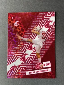 2024 ONIT Athlete WSUCougars #ST-4 Nick Haberer Sticker Series Holo - Bild 1 von 2