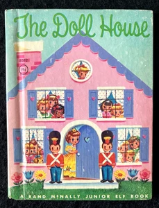 THE DOLL HOUSE ~ vintage children's 1961 Rand McNally Junior Elf Book, 32 pg ed. - Picture 1 of 9