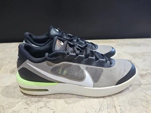 Nike Sneakers Mens Sz 8 Air Max Vapor Wing BQ0129-007 Tennis Shoes Grey Black - Picture 1 of 9