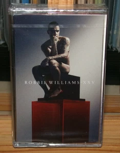 ROBBIE WILLIAMS XXV NEW RED CASSETTE ANGELES MILLENNIUM KIDS LOST ROCK DJ BODIE - Picture 1 of 5