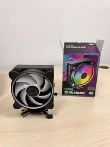 Cooler Master Hyper 212 Halo 120mm CPU Fan with Heatsink - Used With Box - Afbeelding 1 van 2