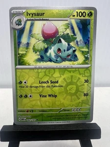 Ivysaur 151 002/165 Reverse Holo Pokemon - Picture 1 of 2