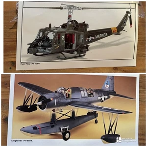 YOUNG MODEL BUILDERS - HUEY HOG & KINGFISHER - 1:48 - Picture 1 of 12