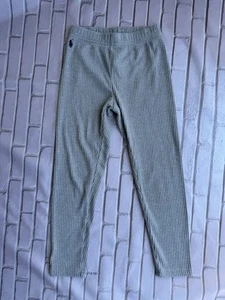 Polo Ralph Lauren Girls Gray Leggings Ribbed Sz S (7) - Picture 1 of 7