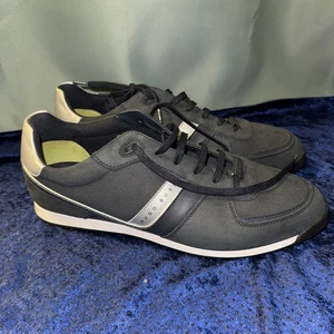 Hugo Boss Freizeitschuhe Sneaker Herren 45 Schwarz - Bild 1 von 9