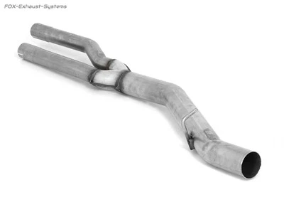  BMW 5 Series E60 E61 520i 523i 525i 530i Sedan Touring Front Silencer Sound Pipe - Image 1 of 3