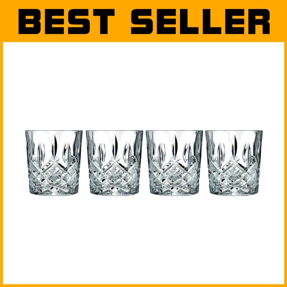 Juego de 4 Waterford Double Old Fashion Foto 1 de 4