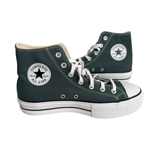 Converse CTAS Lift Hi Women’s 9.5 Platform True Nature High Top Sneakers New Box - Picture 1 of 8