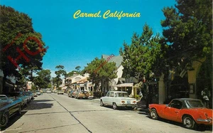 Ansichtskarte ~ Carmel, Dolores Street - Bild 1 von 2