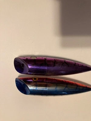 Cuerpos enchufables vintage de pesca Luhr Jensen J X2 nunca usados Foto 1 de 3