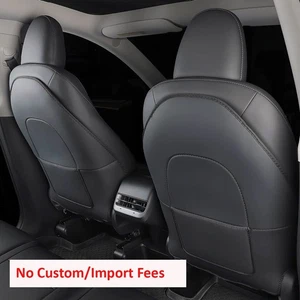 Car Seat Back Protector Anti Kick Pad for Tesla Model 3 Y Backseat Cover 2Pcs - Bild 1 von 15